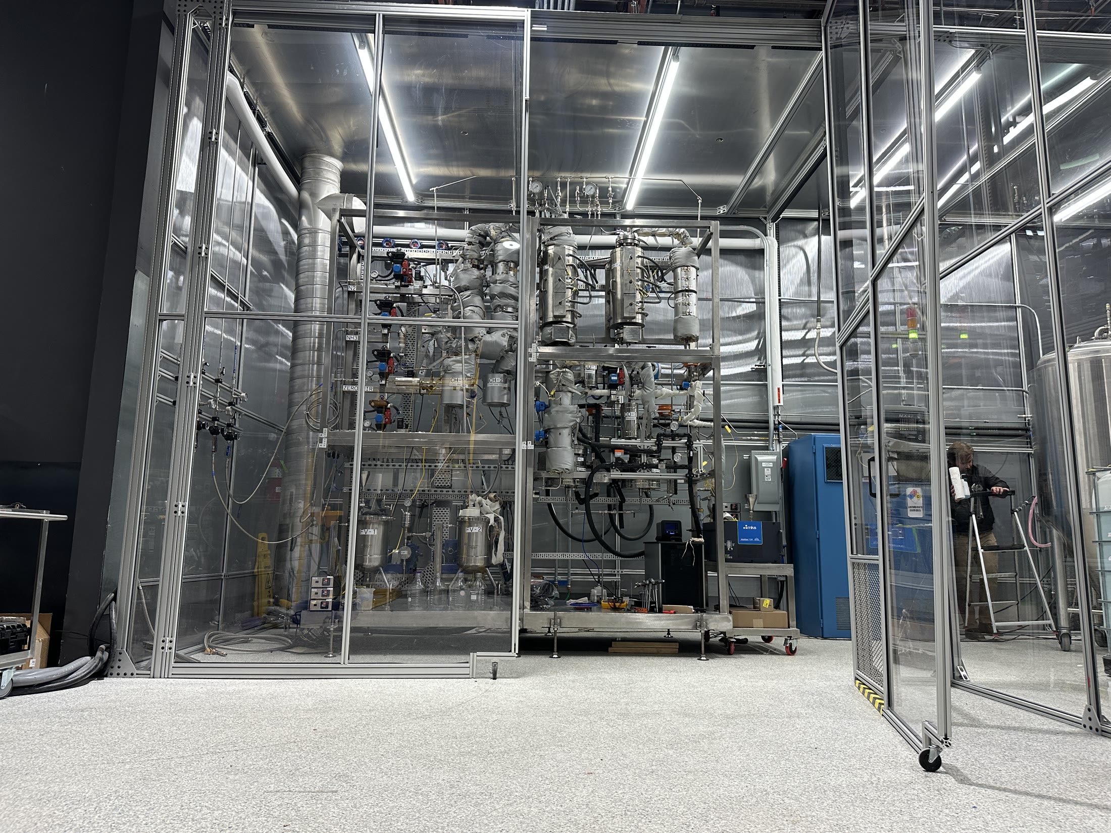 Safion renewable-solvents pilot equipment in Louisville, Colorado
