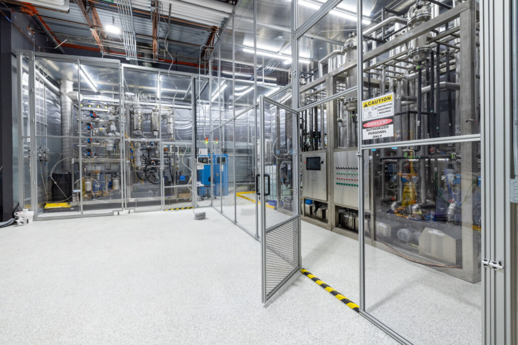 Safion reactor and purification skids